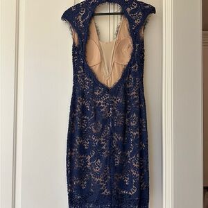 Jovani Navy Dress